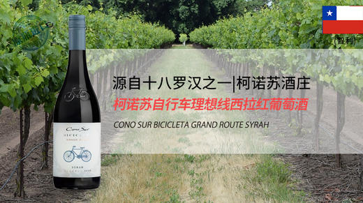 智利-柯诺苏自行车理想线西拉红葡萄酒 商品图0
