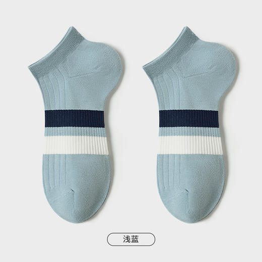 都市丽人都市锋尚休闲系列船袜男精梳棉袜子中厚船袜FC4DA1 商品图6