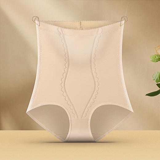 【束住赘肉，塑造好身材】简约高腰收腹裤女，柔软舒适的棉质裆，富有弹性的束身设计，让你的身材美得毫无压力。冰丝塑身打底裤，双层亲肤透气底裆不湿腻！ 商品图6