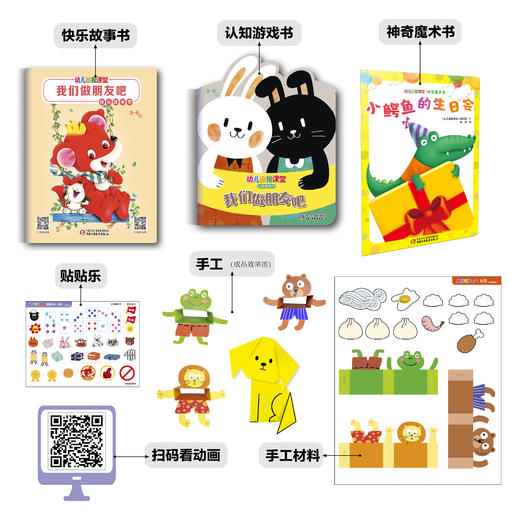 《幼儿画报课堂》2023年全辑  幼儿教育五大领域全面渗透  适读年龄3-6岁 商品图8