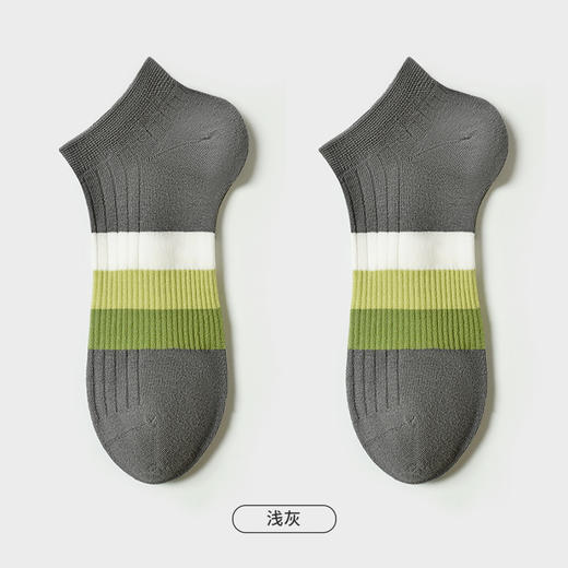 都市丽人都市锋尚休闲系列船袜男精梳棉袜子中厚船袜FC4DA2 商品图4