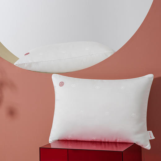 梦洁  抗菌艾草超柔对枕：枕上喜事 商品图3