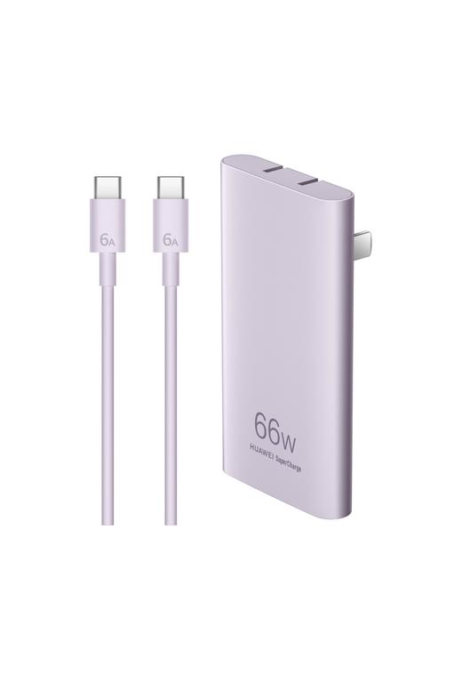 华为卡片全能充电器（Max 66W)含6A C-C 1.0米数据线 商品图1