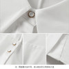 【商场同款】CNB4390  “ 轻柔挚爱 衬衫 ” 棉质轻薄款 7分袖 版型好穿显瘦 好穿好搭 白色/粉色 衬衫 商品缩略图1