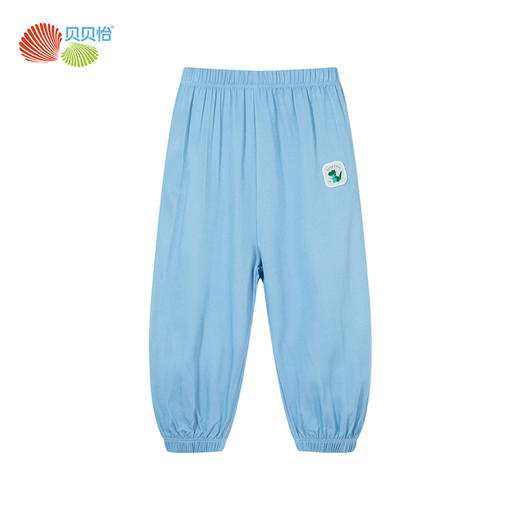 贝贝怡童装儿童防蚊裤男童2024夏季新款女童轻薄透气速干束脚长裤ZB2DK019 商品图5