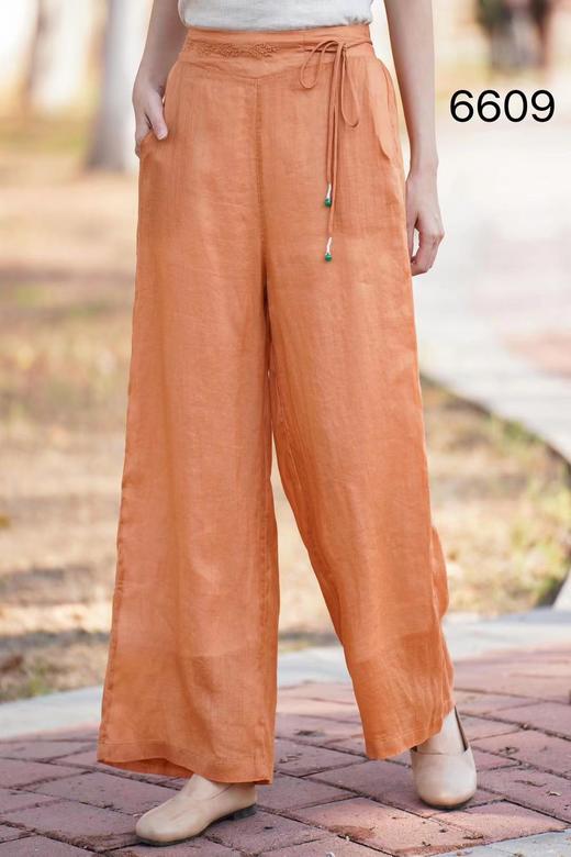 女阔腿裤6609 商品图3