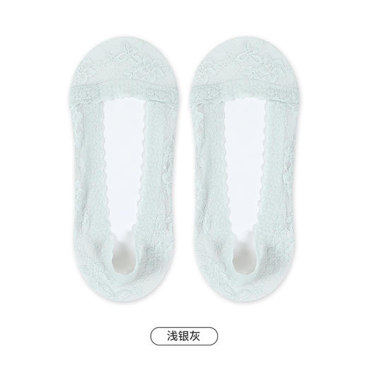 都市丽人简约系列隐形袜女锦纶袜子薄款隐形袜LC4DD9 商品图5