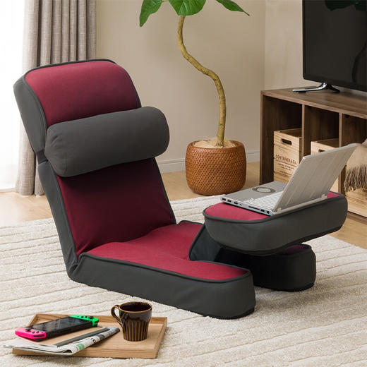 打游戏日式座椅2 红色 商品图3