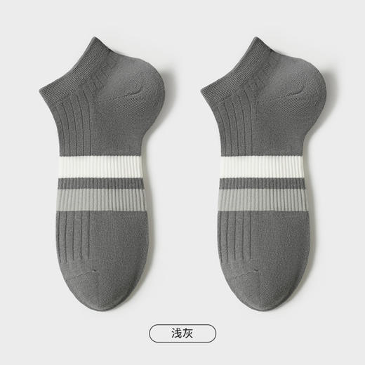 都市丽人都市锋尚休闲系列船袜男精梳棉袜子中厚船袜FC4DA1 商品图5