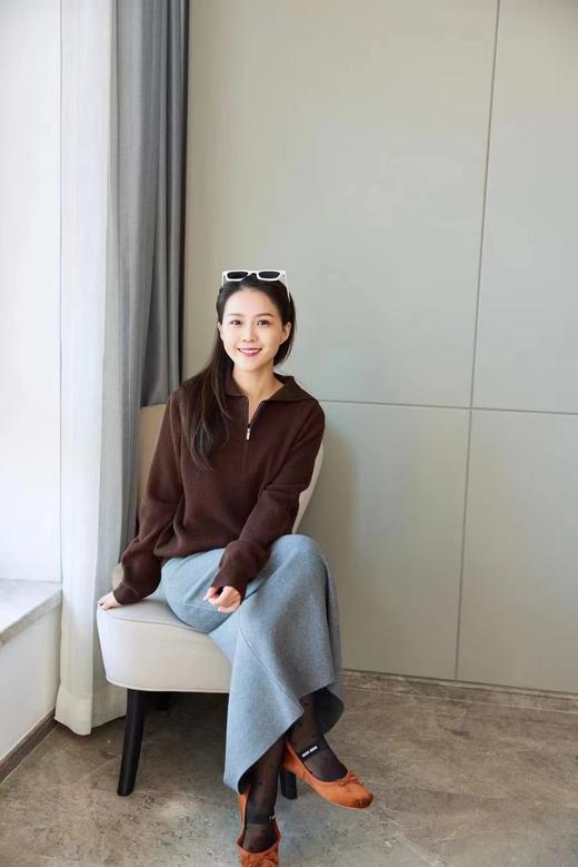 时尚奶白方框墨镜 商品图7