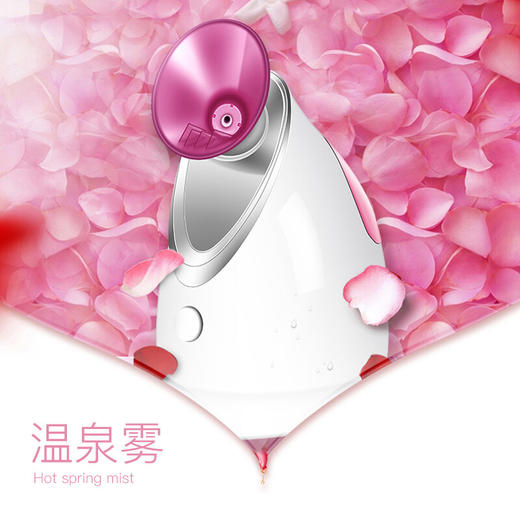 金稻 蒸脸仪器面部喷雾补水仪蒸汽机 热喷蒸脸器 加湿器香薰离子热喷面膜搭档  商品图6
