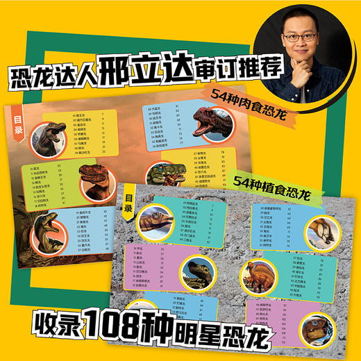 《美国国家地理 恐龙战力榜》| 亲子桌游礼盒（含套装书2册+桌游）/套装书2册 两个规格可选 商品图6