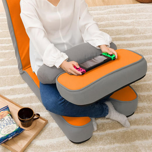 打游戏日式座椅2 橘色 商品图1