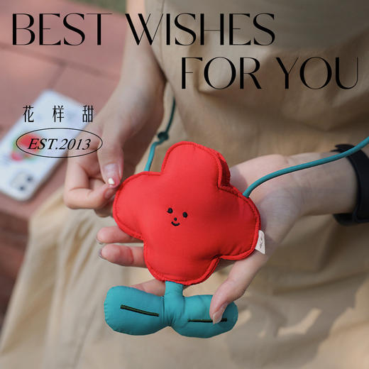 花样周边：斜挎耳机收纳包·零钱包 商品图0