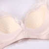 都市丽人自然舒适内衣女蕾丝文胸B杯适穿3/4杯薄款无钢圈三排扣LB42C6 商品缩略图8