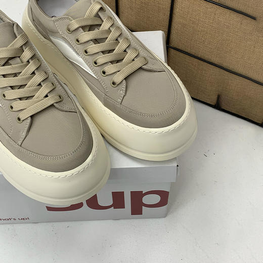 徐太浪时尚拼色流行男鞋布鞋春秋透气潮流百搭低帮系带男生休闲鞋 商品图1