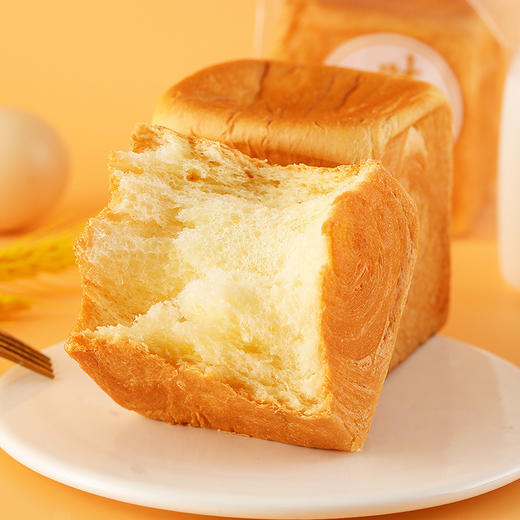 【鲜香浓郁！手撕面包生吐司】口感细腻入口即化，散发浓浓麦香，易消化食用方便，整箱饱腹营养早餐充饥包点 商品图2