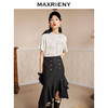 MAXRIENY不规则鱼尾包臀裙秋高腰半身短裙设计感(货号:MC87SK516) 商品缩略图3