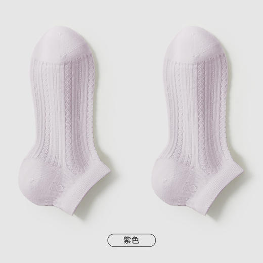 都市丽人简约系列船袜女超薄棉袜子薄款船袜LC4DB9 商品图9