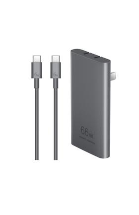 华为卡片全能充电器（Max 66W)含6A C-C 1.0米数据线