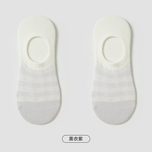 都市丽人休闲系列隐形袜女精梳棉袜子中厚隐形袜LC4DC9 商品图4