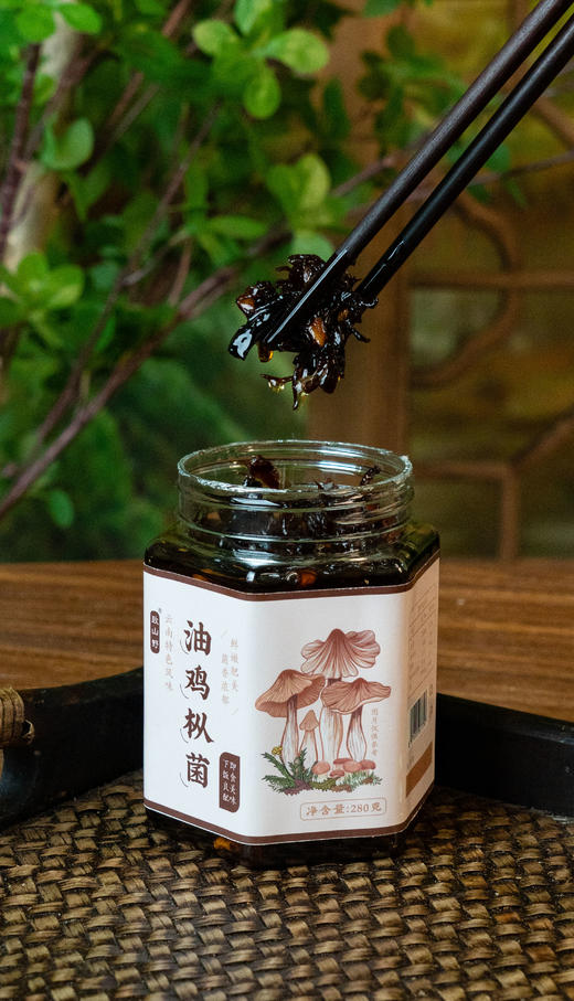致山野云南特色风味油鸡枞菌280g 商品图2