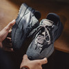 马登黑武士老爹鞋男春季新款黑色厚底运动休闲百搭潮鞋复古慢跑鞋 商品缩略图4