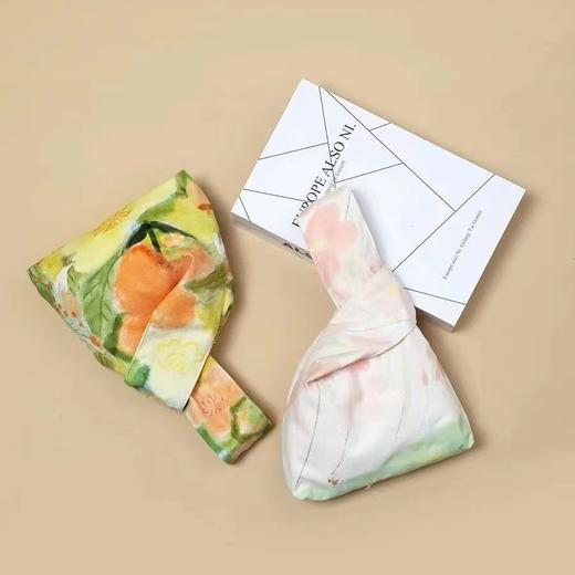 「数款可选！国风手腕包」国风柿子猫咪手挽包手腕包手提手拿包女手机零钱遛弯包手提收纳袋箱包 商品图2