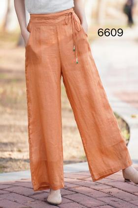 女阔腿裤6609