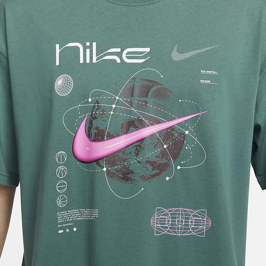 Nike/耐克短袖男上衣夏季跑步训练运动服休闲印花T恤衫FV8419-361 商品图3