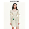 MAXRIENY琵琶美人连衣裙秋改良旗袍中式盘扣连衣裙短(货号:MC87DR816) 商品缩略图3