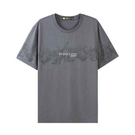 【断码清仓】HX 夏季圆领短袖T恤S102423015101/02 商品图3