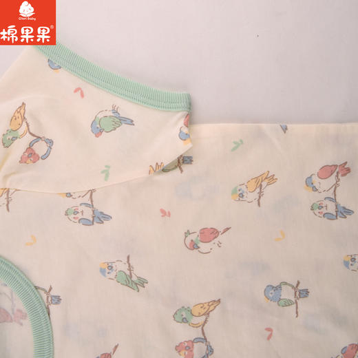 棉果果夏季新品5A抗菌纯棉140-160码女童套头T恤M221140224361 商品图3