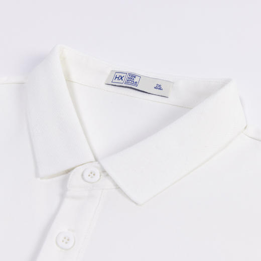 【新品上新】HX 夏季翻领短袖T恤S102422990101/02POLO杉 商品图5