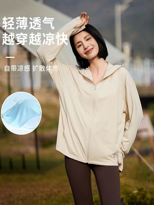 双抗防晒黑胶大帽檐防晒衣（可拆卸）CA7281 商品图3
