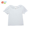贝贝怡女童短袖T恤2024新款儿童泡泡袖夏季女宝宝洋气公主风夏装ZB2DS032 商品缩略图6