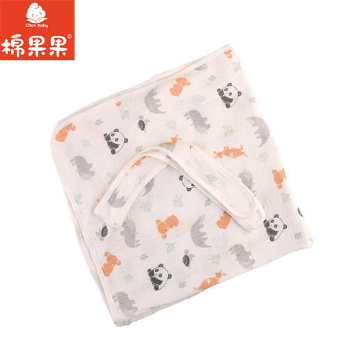 棉果果夏季新品5A抗菌纯棉抱被M205550224372 商品图1