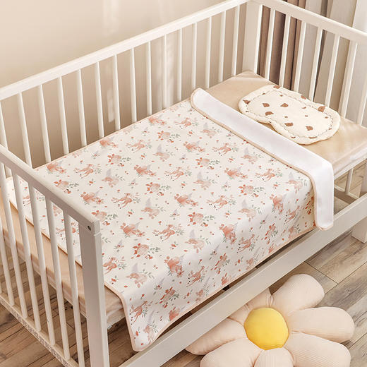 【防水透气 柔软亲肤】婴儿隔尿垫可洗纯棉a类防水透气宝宝防尿四季隔尿垫姨妈期生理垫 商品图6