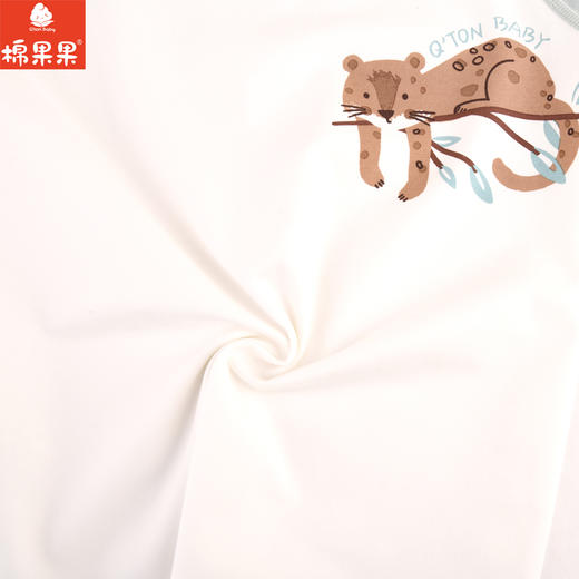 棉果果夏季新品5A抗菌纯棉80-130码男童套头T恤M211140224345 商品图3