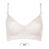 都市丽人自然舒适内衣女蕾丝文胸B杯适穿3/4杯薄款无钢圈三排扣LB42C6 商品缩略图9