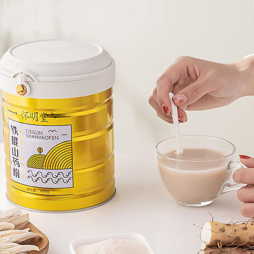 【怀明堂】怀明堂铁棍山药粉600g 河南焦作温县山药干粉 商品图1