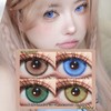 DOYA日抛·失乐园系列 混沌海域&沉默沙丘&寂静领域&枯萎陷阱·14.5mm(着色参考13.8mm) 0-800度(无525/575)·cos显色款·日抛随带随扔 方便干净卫生 商品缩略图0