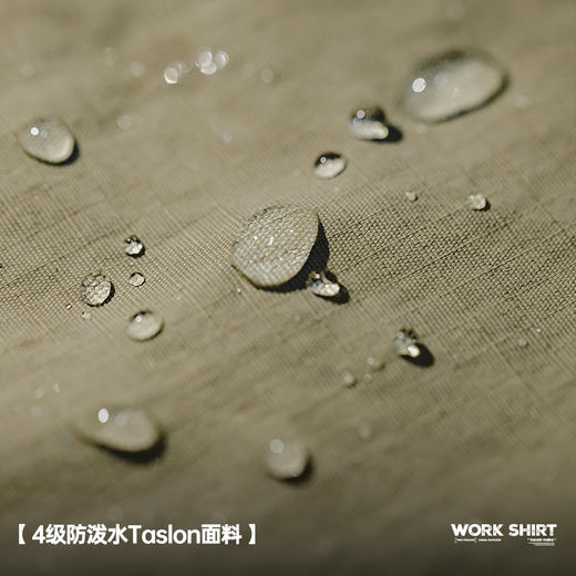 工装优选美式复古防水薄款短袖衬衫户外宽松半袖口袋猎装衬衣男夏 商品图1