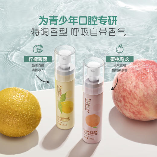 【口腔喷雾】青少年适用 清新口气 呵护牙齿 小巧便携 口气清新剂 口腔清新舒爽喷雾20ml 商品图2