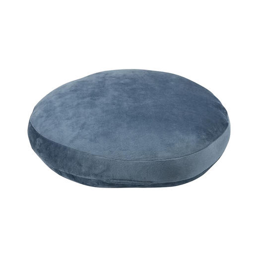 舒柔质感抱枕 深蓝色 直径约40cm 商品图0