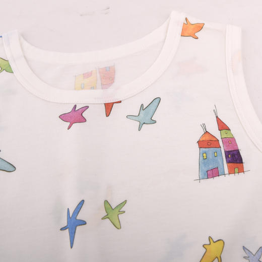 棉果果夏季新品5A抗菌73-130码莫代尔背心M201170424338 商品图2