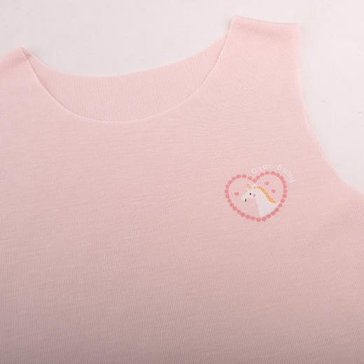 棉果果夏季新品5A抗菌女童140-160码随心裁无痕背心M221170424335 商品图1