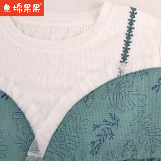 棉果果夏季新品女童短袖T恤M222140224230 商品图1