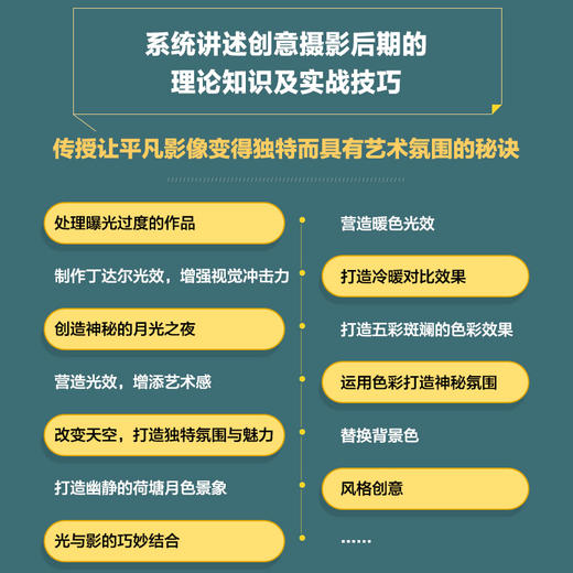 摄影师的后期*课 创意与创新篇 摄影后期PS教程书摄影书籍调色蒙版风光人像创意摄影后期实战技巧 商品图2