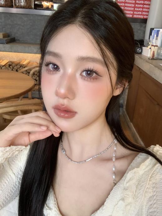 Kaylens 半年抛 人鱼幻想/蓝桥春雪/凤梨冰霜 14.5mm 美瞳两片装 粉紫/蓝/棕 商品图2